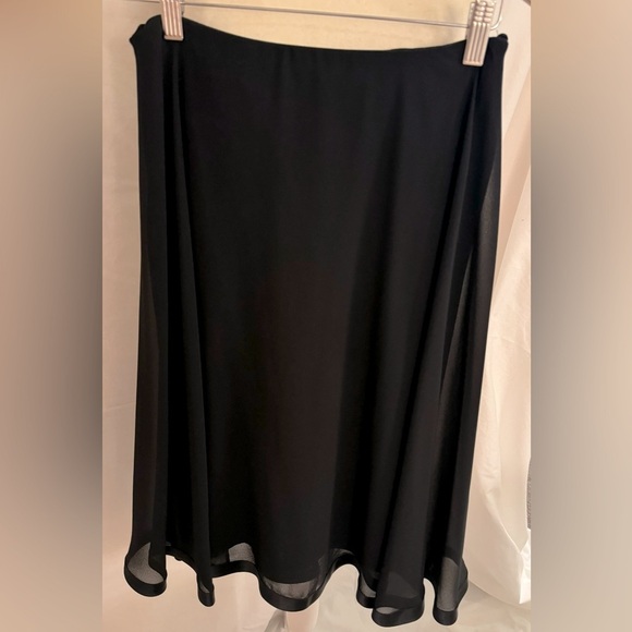 Patra Black Midi Zip Up Skirt | Size 6 - Picture 4 of 8